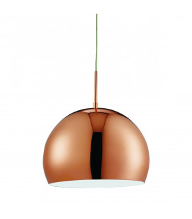 Lampada a sospensione Domas 30 cm, in rame