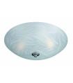 ALFTA 35 chrome ceiling light 2 bulbs
