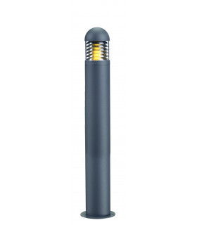 Lanterne de jardin KURT grise 1 ampoule