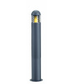 Lanterne de jardin KURT grise 1 ampoule