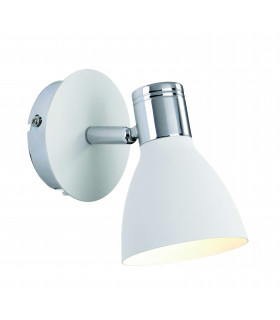 HUSEBY aplique de cromo 1 bombilla