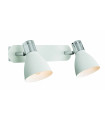 Applique murale HUSEBY chromée 2 ampoules
