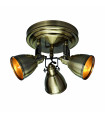 Ceiling light FJÄLLBACKA antique 3 bulbs