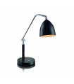 Lampe de table FREDRIKSHAMN Noire 1 ampoule