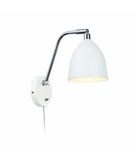 Applique murale FREDRIKSHAMN blanche 1 ampoule