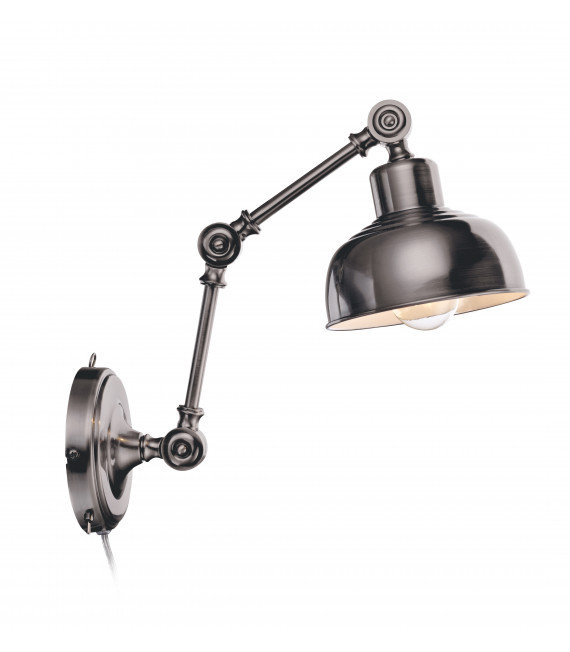 Applique GRIMSTAD grigio antico 1 lampadina