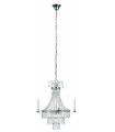 Plafonnier en cristal MARIELUND chromé 3 ampoules