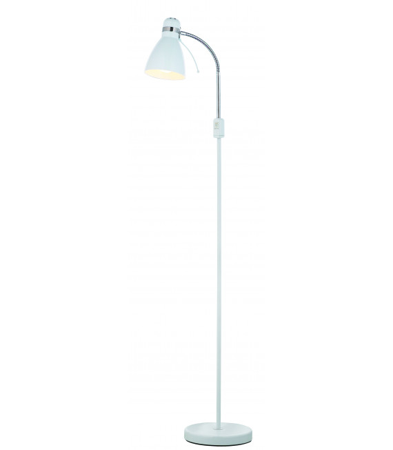 Lampadaire VIKTOR Blanc 1 ampoule