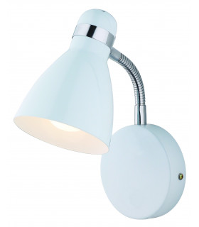 VIKTOR white wall light 1 bulb