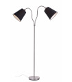 Lampadaire MODENA en acier 2 ampoules