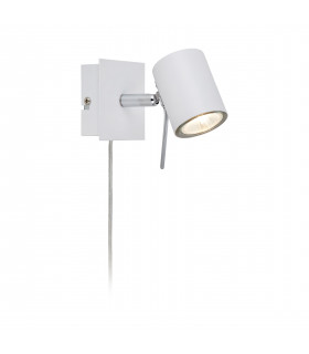 HYSSNA Wandleuchte LED weiß 1 Lampe