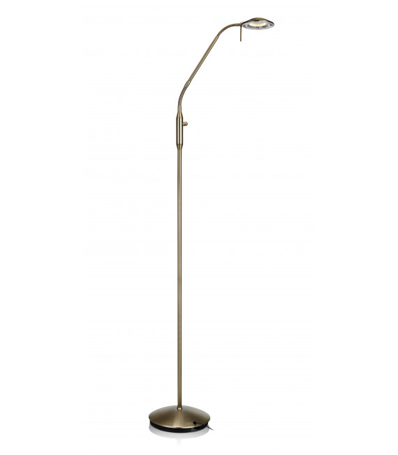 Lampada da terra antica HUDSON 1 lampadina