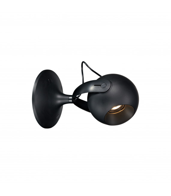 Applique murale KLOT Noire 1 ampoule