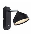 TRATT Black wall light 1 bulb