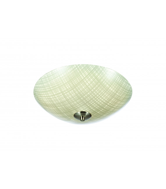 Lampada da soffitto CROSS LED 35 in acciaio