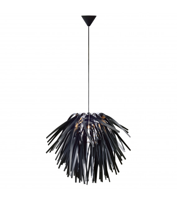 FLORA ceiling light black 1 bulb