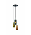 STORM black ceiling light 3 bulbs
