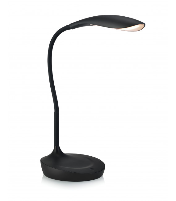 SWAN table lamp black 1 bulb