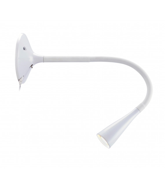 SNAKE aplique blanco 1 bombilla
