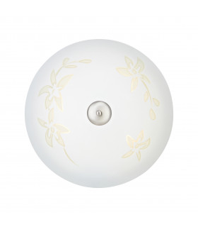 Plafonnier SOLARA Blanc 1 ampoule
