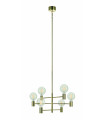 Plafonnier CAPITAL Laiton 6 ampoules