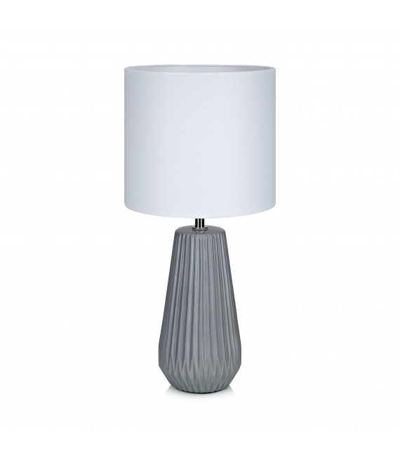 NICCI lámpara de mesa gris 1 bombilla
