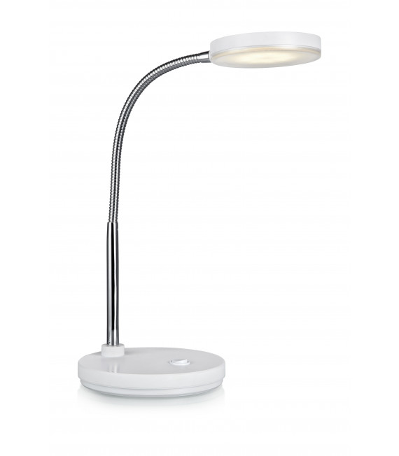 FLEX white table lamp 1 bulb