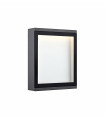 Gray LAMIA garden wall light