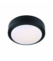Garden ceiling light LUNA Black