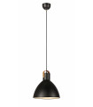 Plafonnier EAGLE Noir 1 ampoule