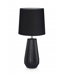 Lampada da tavolo NICCI nera 1 lampadina