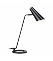 CAL black table lamp 1 bulb