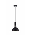 Plafonnier LARRY Noir 1 ampoule