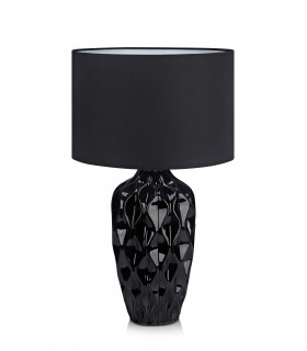 ANGELA Black table lamp 1 bulb
