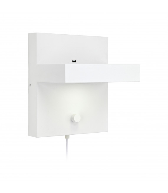 Applique murale KUBIK blanche