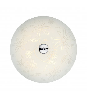 Plafoniera FLOWER bianca 1 lampadina