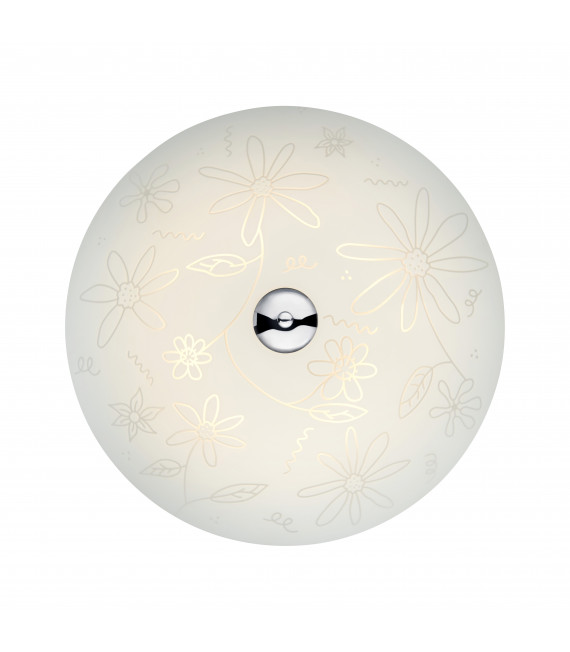 Plafonnier FLEUR Blanc 1 ampoule