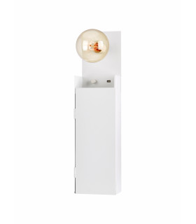 COMBO white wall light 1 bulb