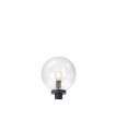 Garden lamp SPHERE Black 1 bulb