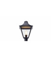 Lampadaire de jardin DANDY Noir 1 ampoule