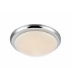 Plafonnier de salle de bains ROTOR chromé 1 ampoule