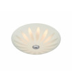 PETAL chrome ceiling lamp 1 bulb