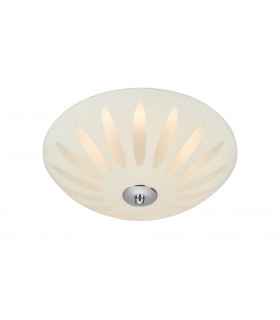 Plafonnier PETAL chromé 1 ampoule