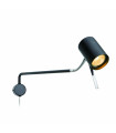 Applique murale ALICE Noire 1 ampoule