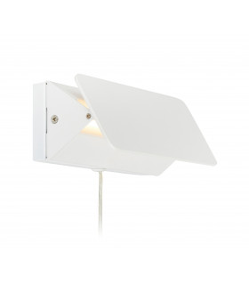 Applique murale CARD blanche 1 ampoule