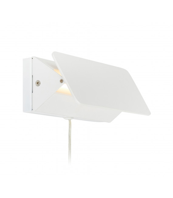 Applique murale CARD blanche 1 ampoule