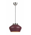 KOM ceiling lamp in steel 1 bulb