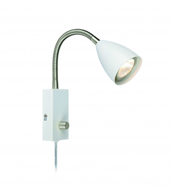 CIRO aplique blanco 1 bombilla