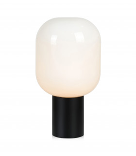 BROOKLYN Tischlampe schwarz 1 Glühbirne