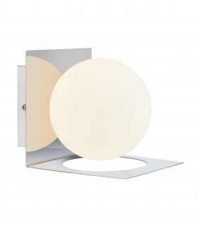 ZENIT bathroom wall light chrome 1 bulb